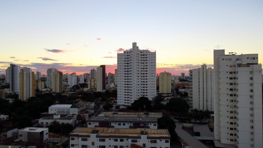 Vista morning aerial view