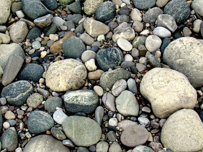Shore stones boulders stones photo