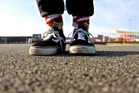 Style socks shoe skater shoes
