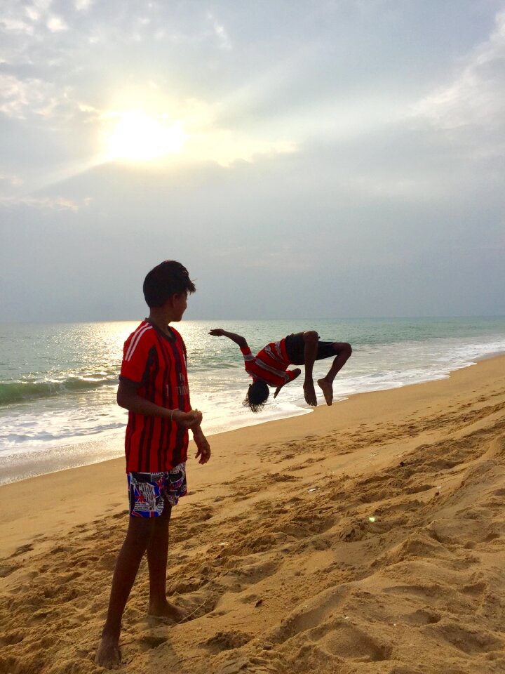 Beach ocean india