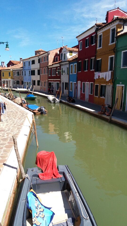 Italy venice the sun