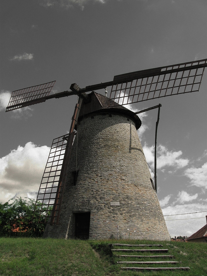 Sáfrik windmill broken paddle