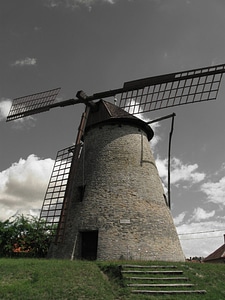Sáfrik windmill broken paddle