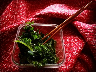 Kale green meal