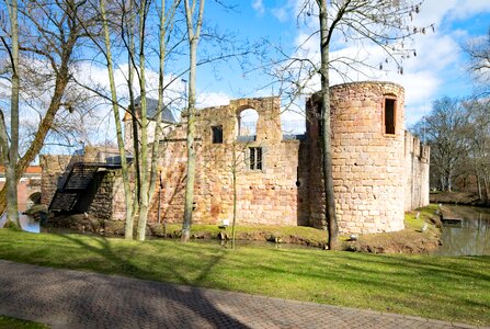 Castle vilbel ruin