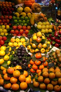 Market bokeria barcelona photo