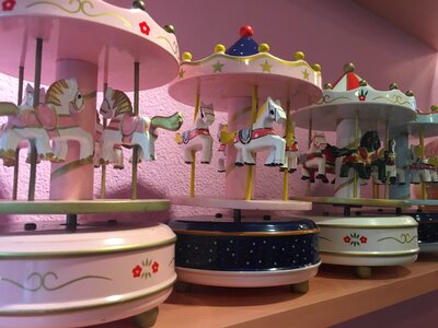Merry-go-round toy cute