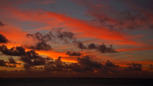 Abendstimmung coast sun photo