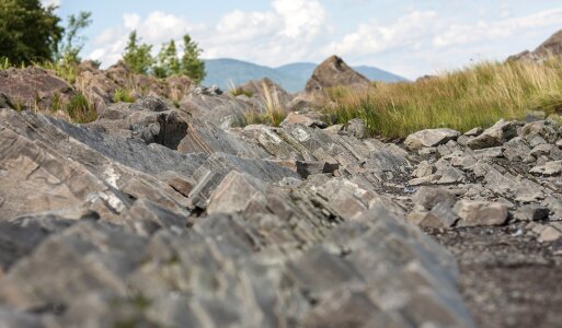 Mountain outdoor stone photo