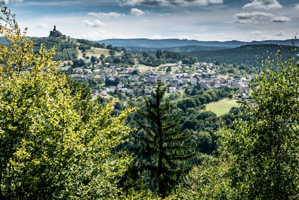 Mountain nature view