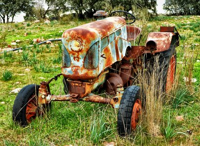Tractor lanz agriculture photo