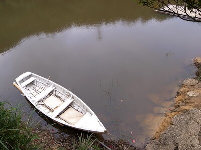 Ship lake view white