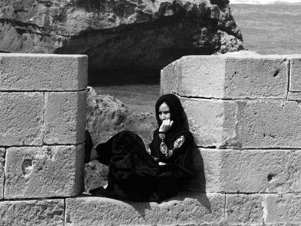 Morocco woman coast