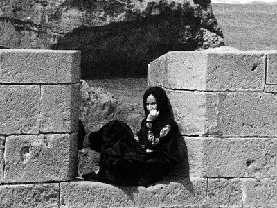 Morocco woman coast