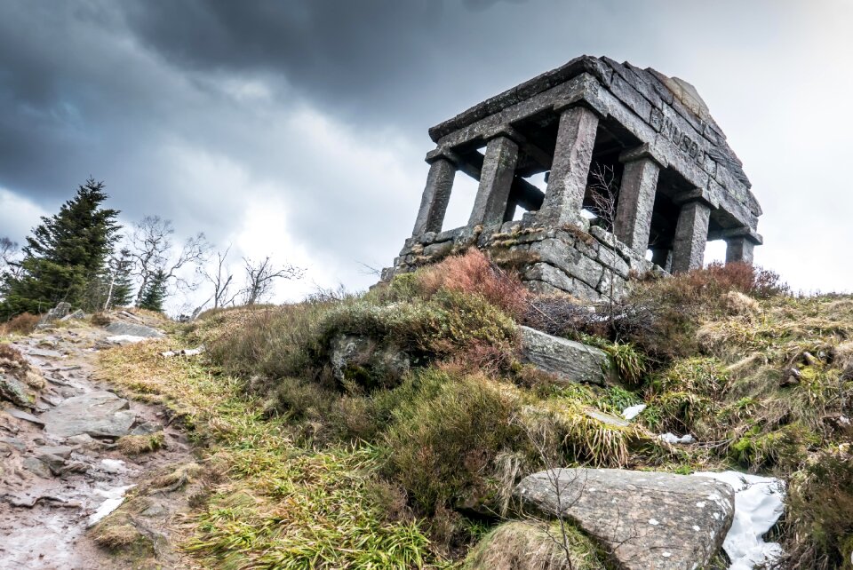 Donon mountain temple