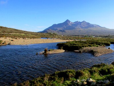 Cuillin mountain scenic