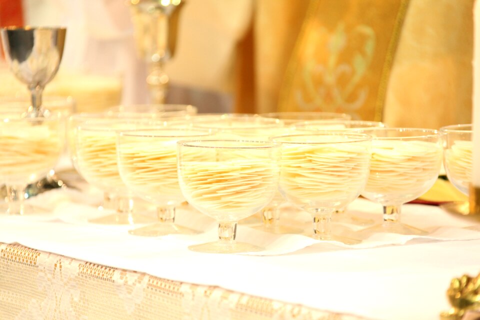 Solemn communion church communion