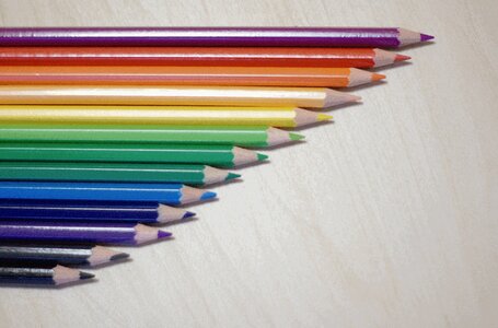 Colegio pencils paint