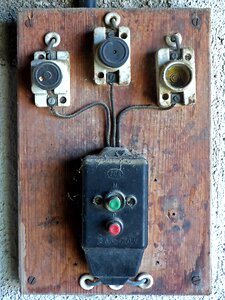 Electricity vintage old