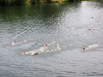 Water sports swimmer athletes photo