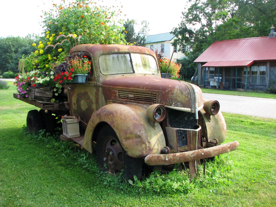 Vehicle vintage retro