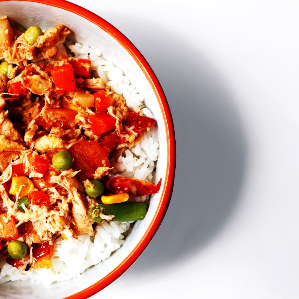 Red power dish
