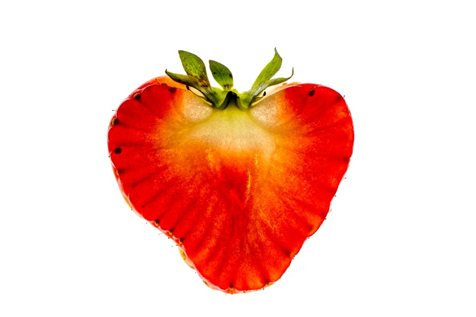 Strawberry red cross section