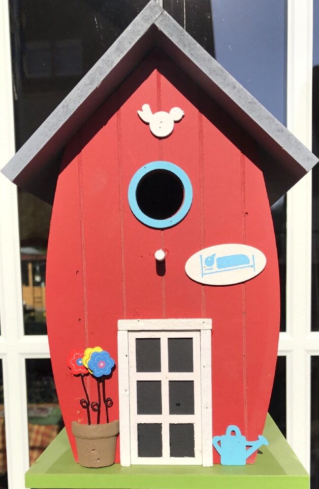 Aviary garden nesting box