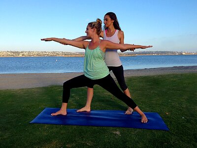 Yoga outdoor yoga
