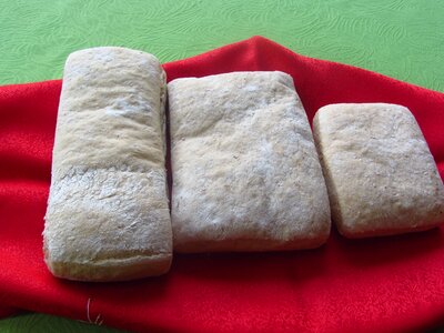 Bread water bread integral bread