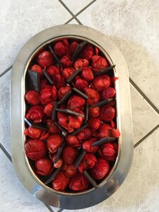 Strawberries chocolate goodness