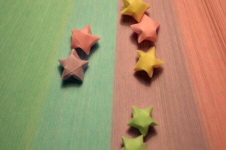 Paperstrips green stars
