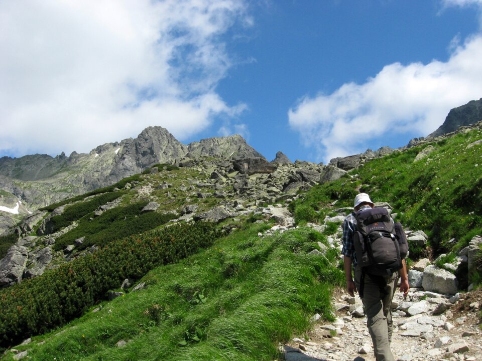 Tatry the path climber