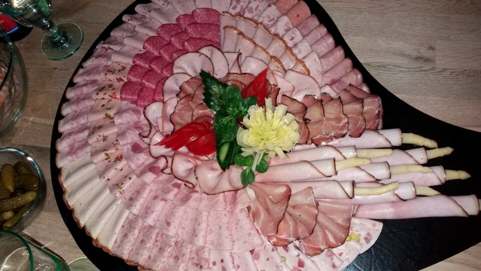 Buffet party ham