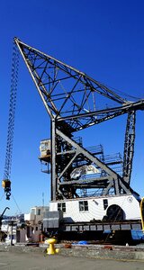 Industry loading cranes harbour cranes photo
