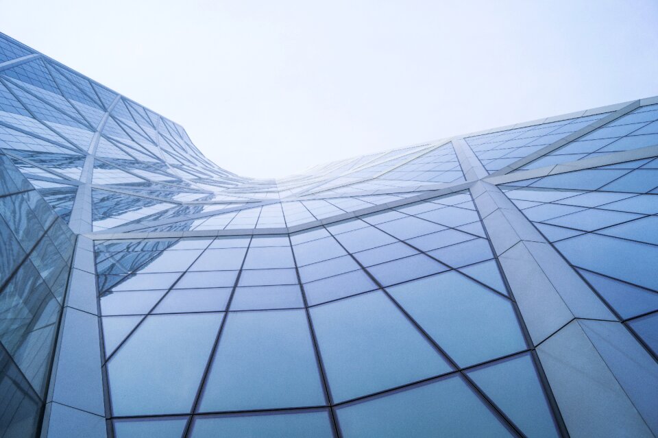 Sky scraper business sky