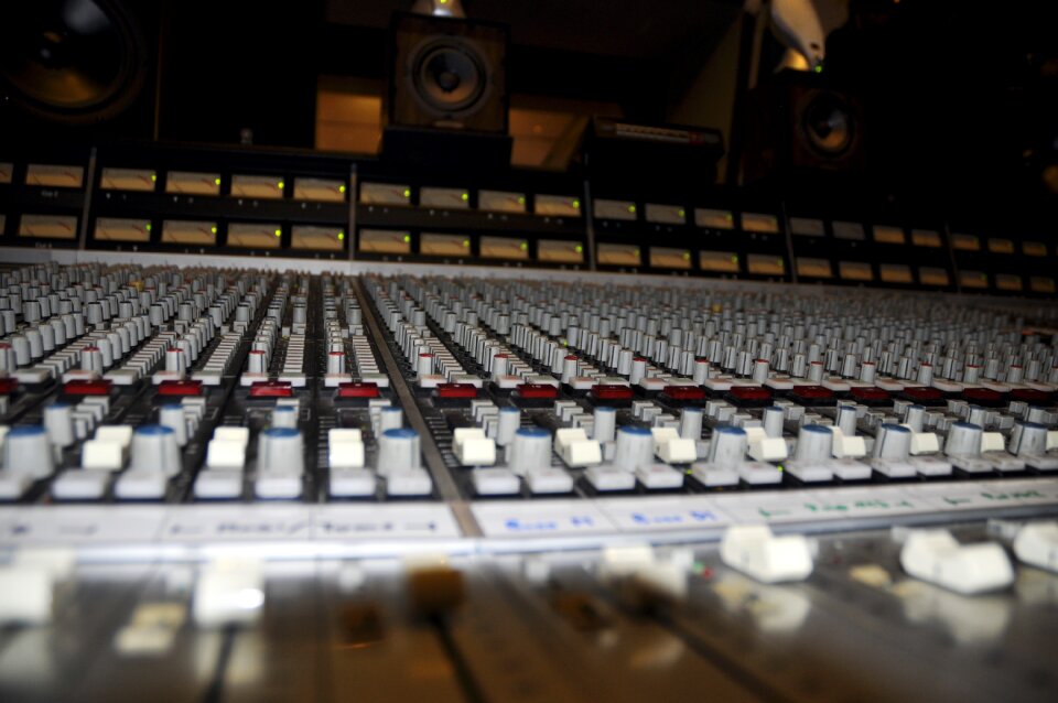 Buttons music sound studio