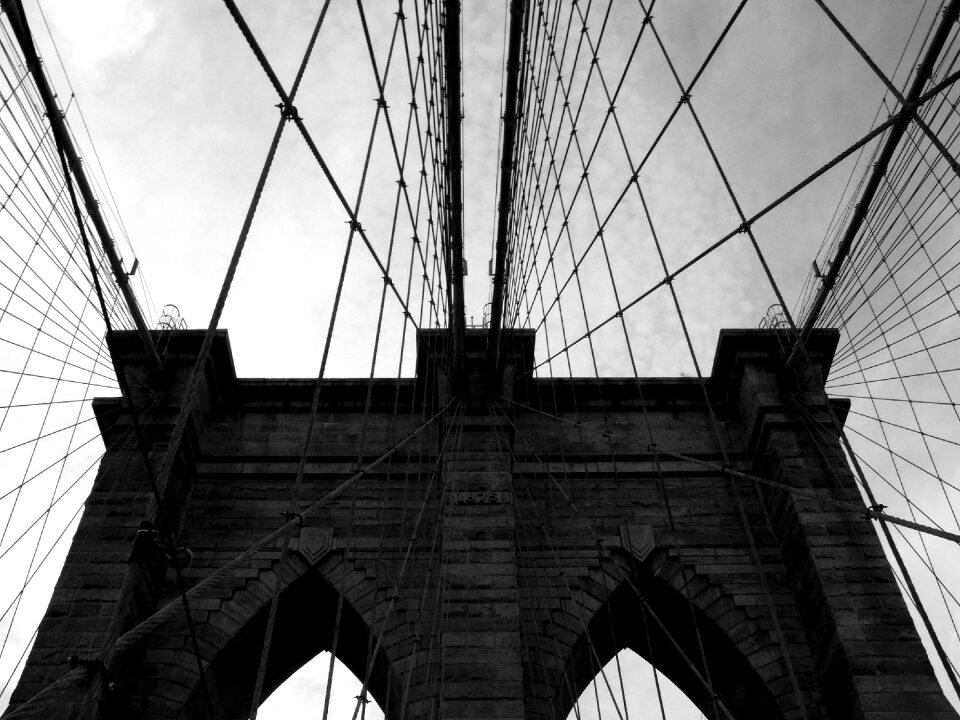 Bridge from brooklyn bridge brooklyn photo