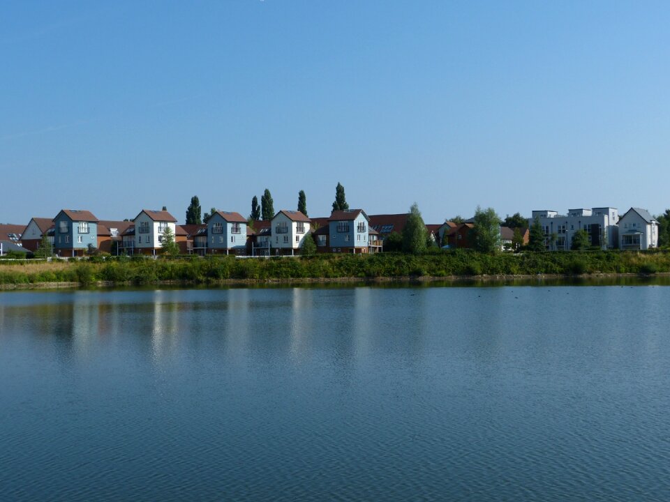 Summer water landscape