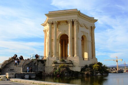 South of france monument promenade photo