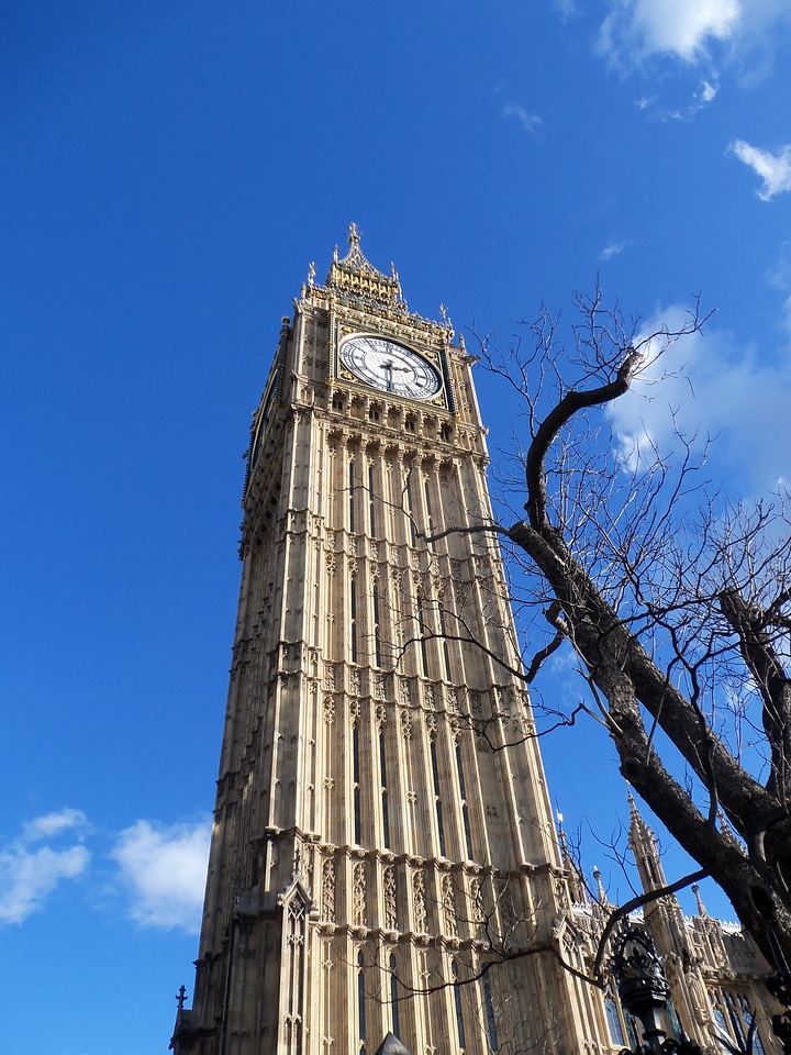 United kingdom clock british