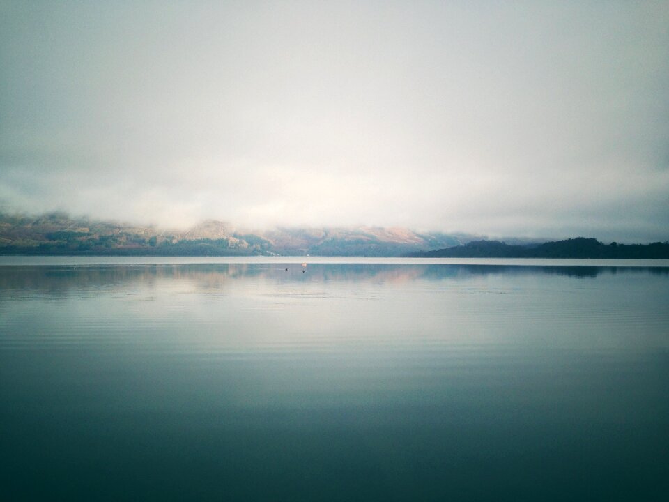 Highland scotland lakefront