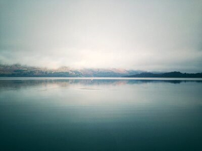Highland scotland lakefront photo