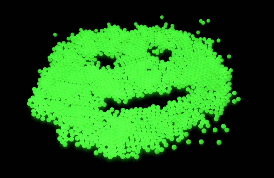 Airsoft ammunition balls