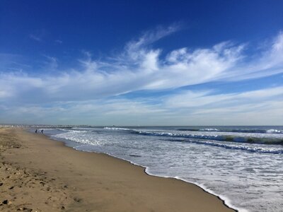 Sea sand water photo