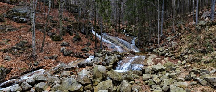 Stream jizera mountains water