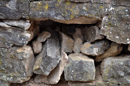 Stone wall structure natural stone wall photo
