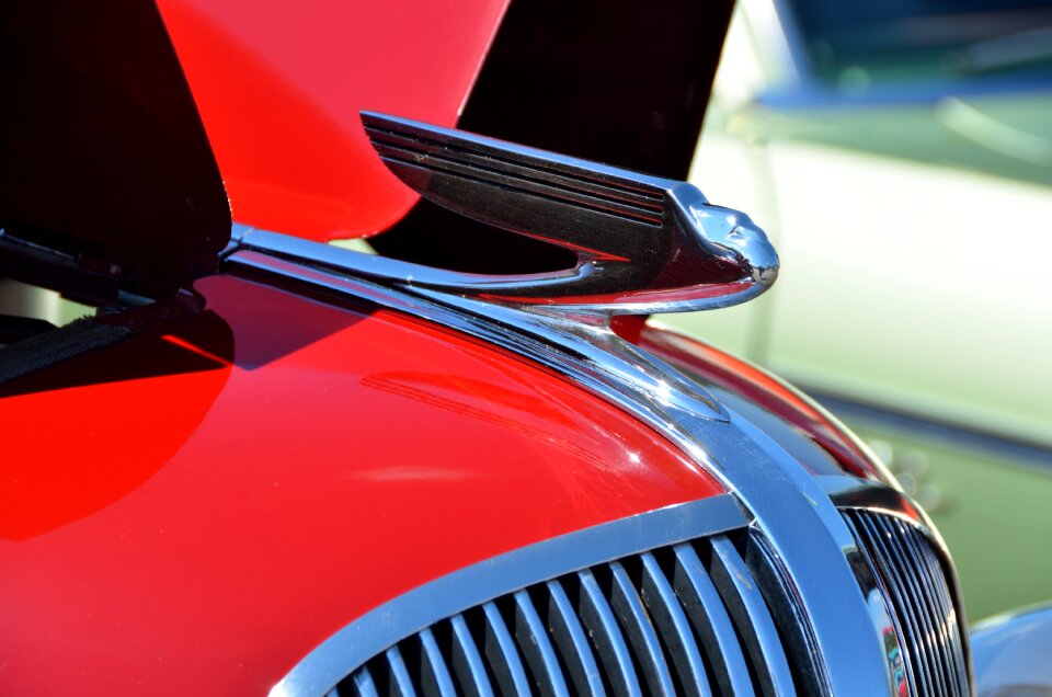Automobile restored retro