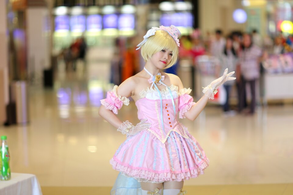 Fashion young female