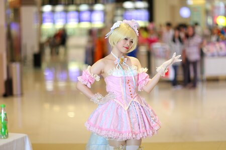 Fashion young female